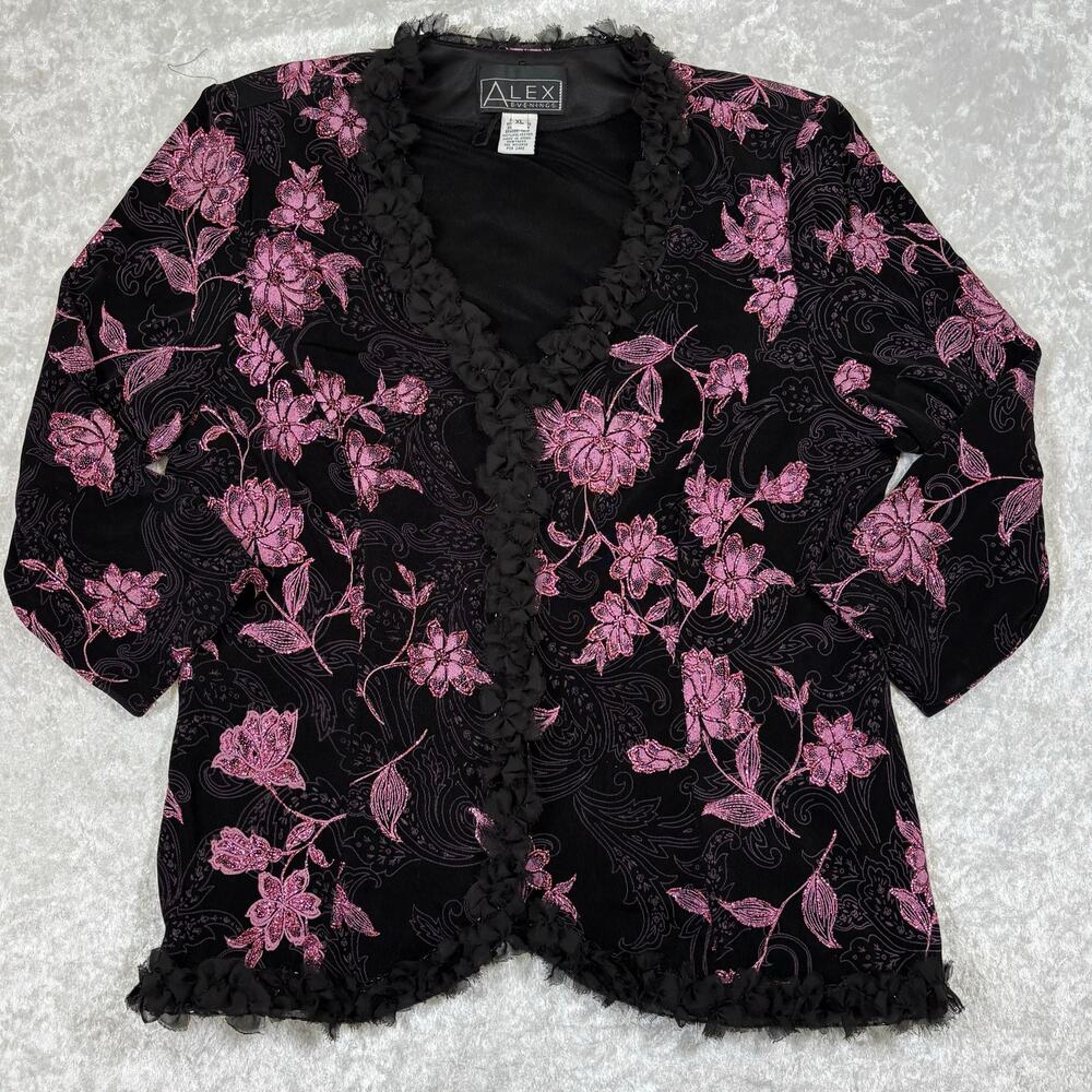Women’s Alex Evenings Dress Zip Up Size XL